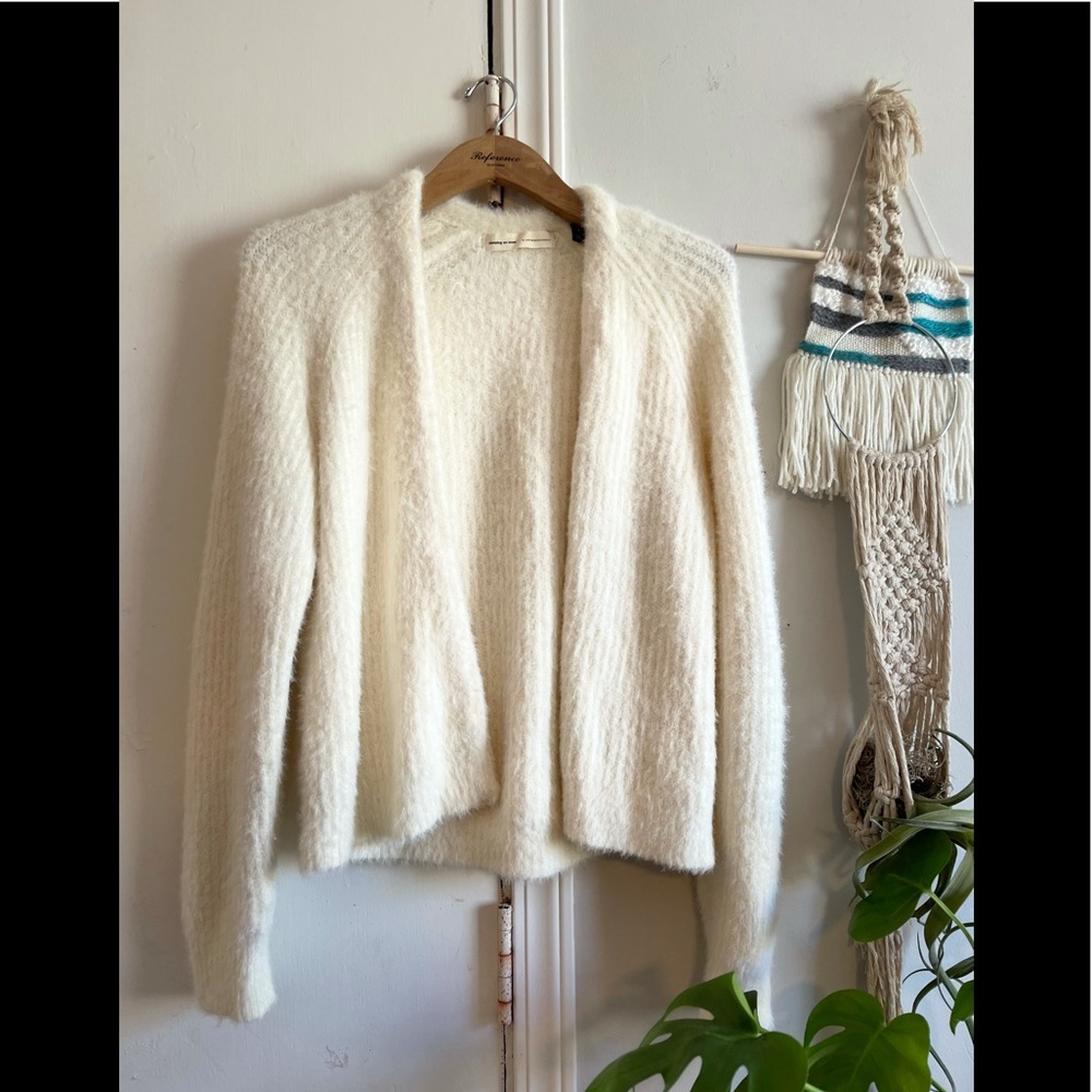 Anthropologie Sleeping on snow cardigan